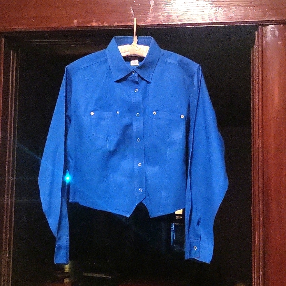 Adobe Rose Snap Button Western Shrit